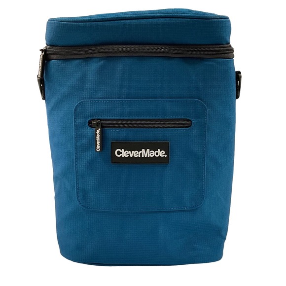 NWT Clevermade Multi Wine Bottle/Can Insulated Tote Strap Removable Ice Pack - Picture 1 of 15